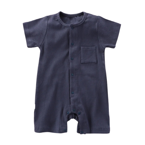 Boys Short Sleeve Romper Cotton Summer Bodysuits One-Pieces 0 to 12 Months Clothes 