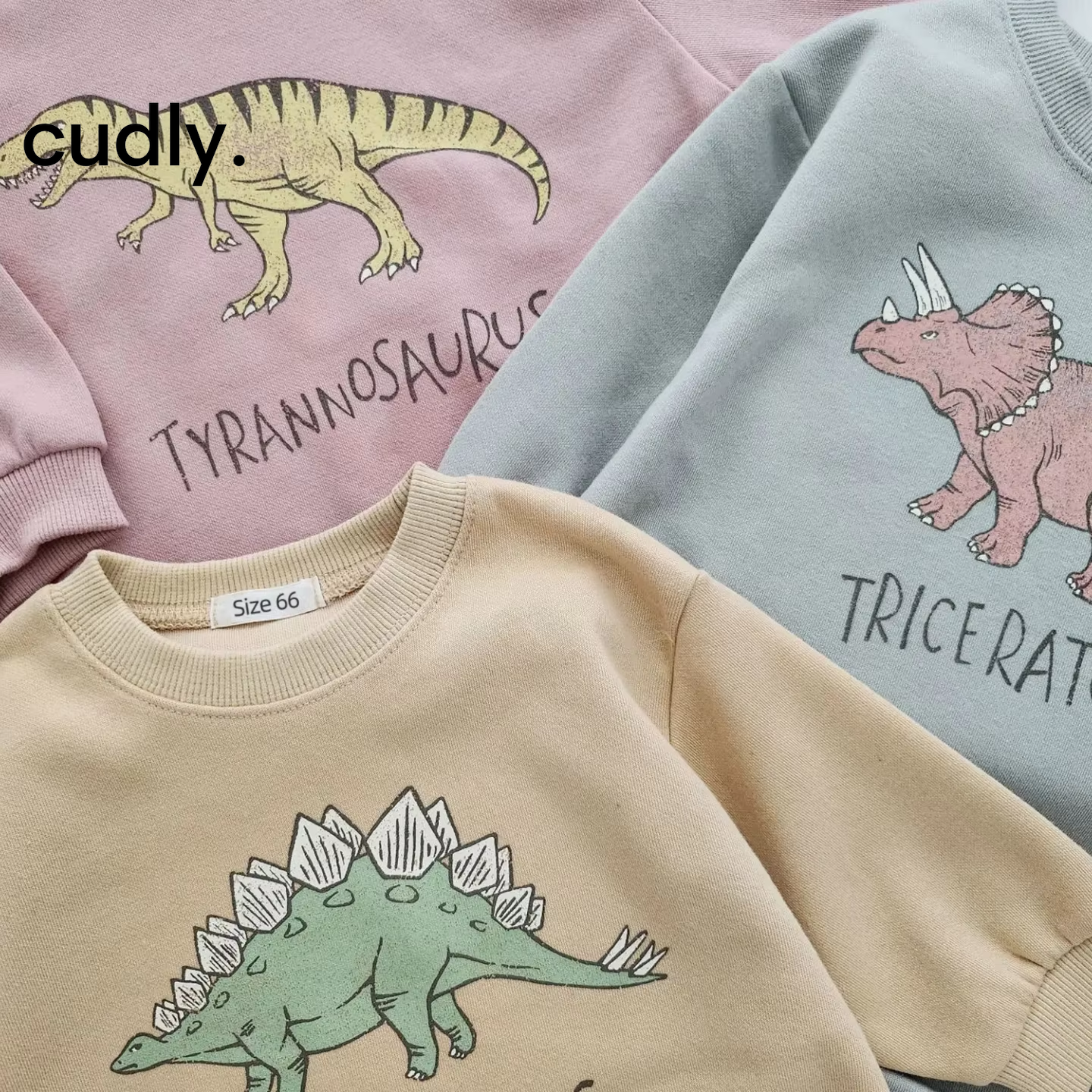 Baby Original Dinosaur Sweatshirt Romper 