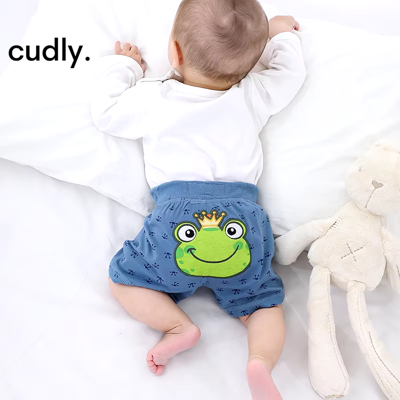 Newborn Baby Cartoon Cotton Shorts 