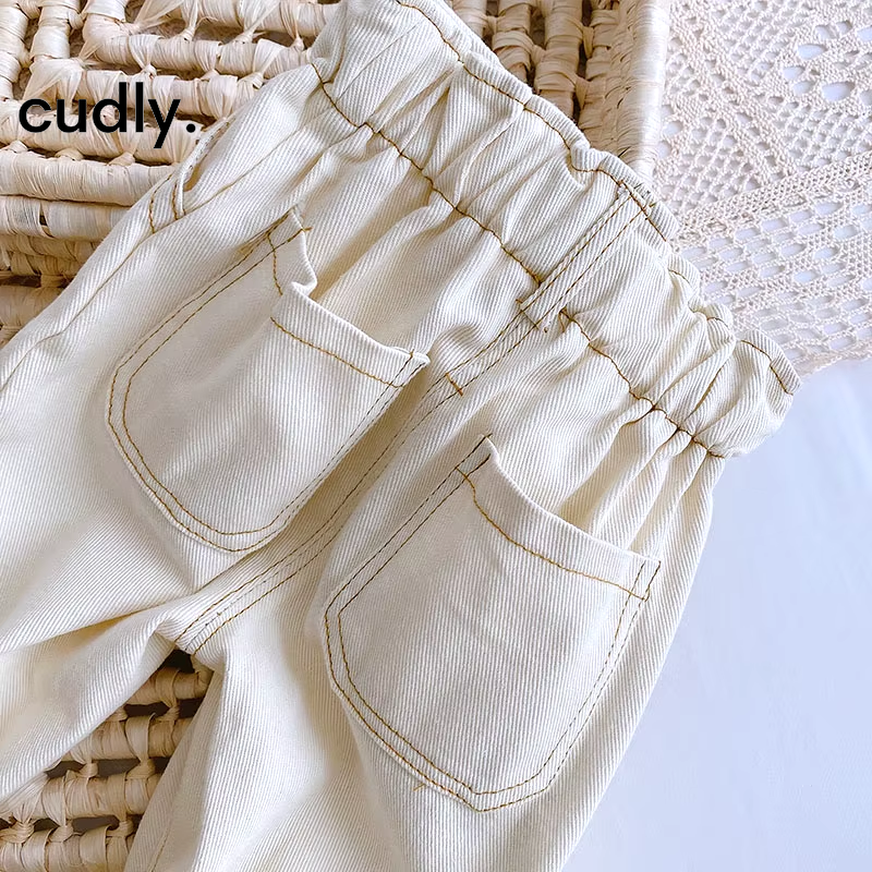 Fashion Denim Jeans for Baby Girls – Stylish & Comfortable Pants